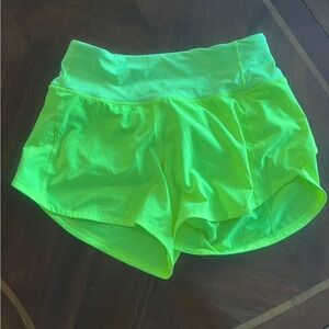 Lululemon Speed Up shorts